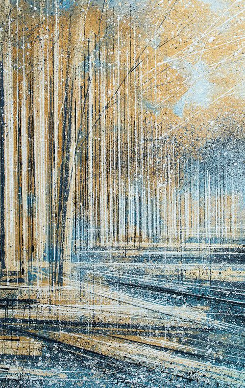 Forest Edge At Twilight by Marc Todd