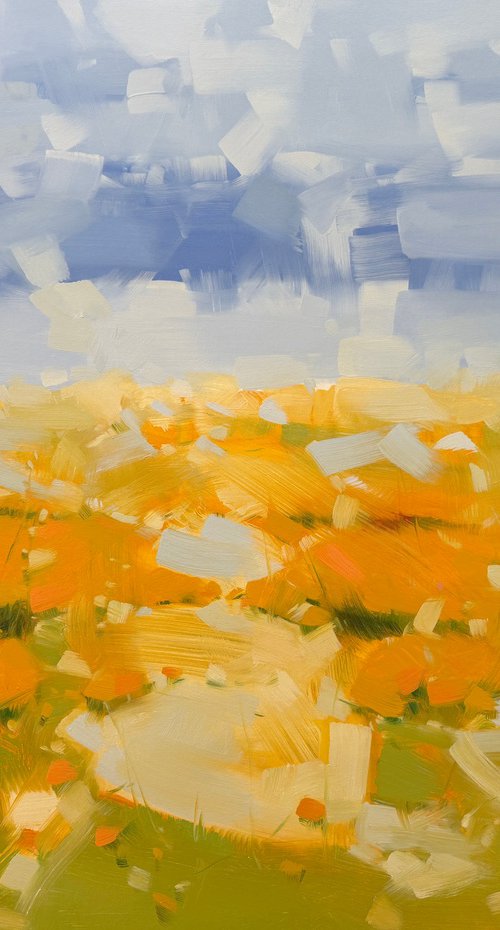 Yellow Poppies by Vahe Yeremyan