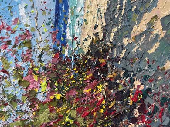 Coastal Oil Painting - Modern Sea Art