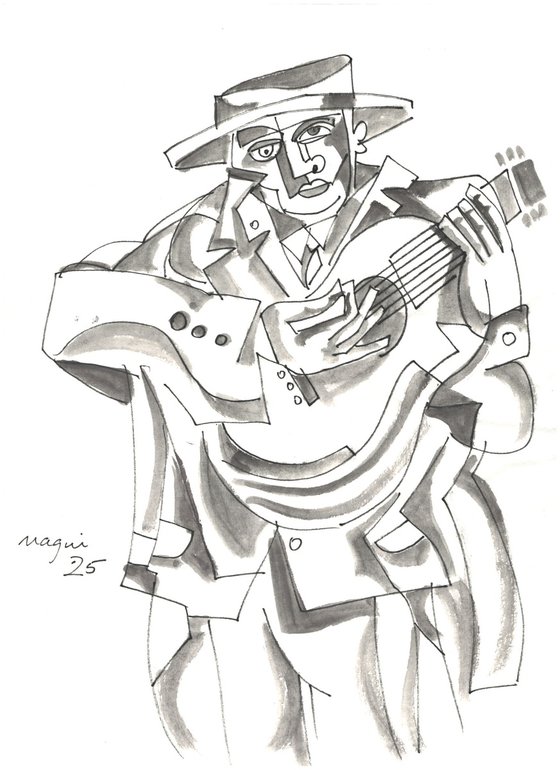 Man with guitar2  25 D