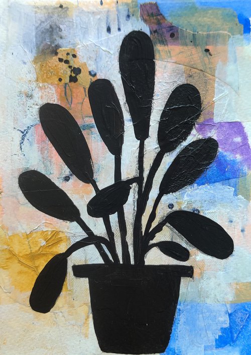 Plant in a vase by Ketki Fadnis