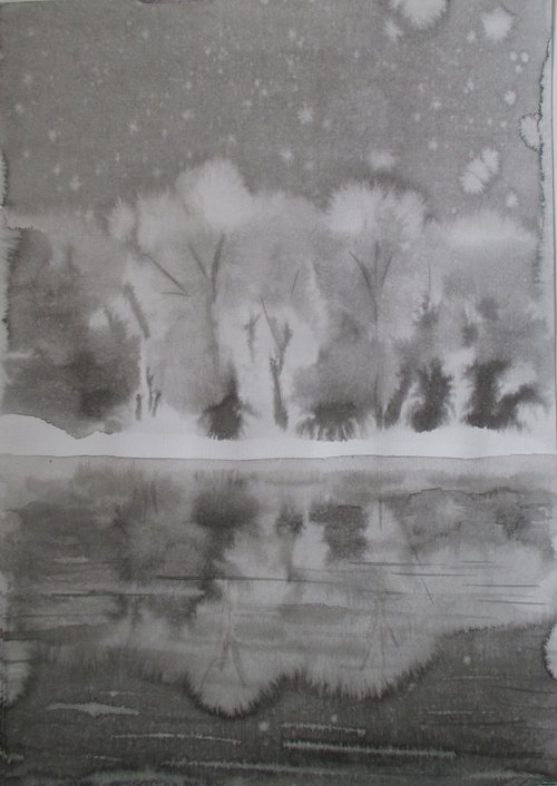 Snow blanket by Julia Gogol