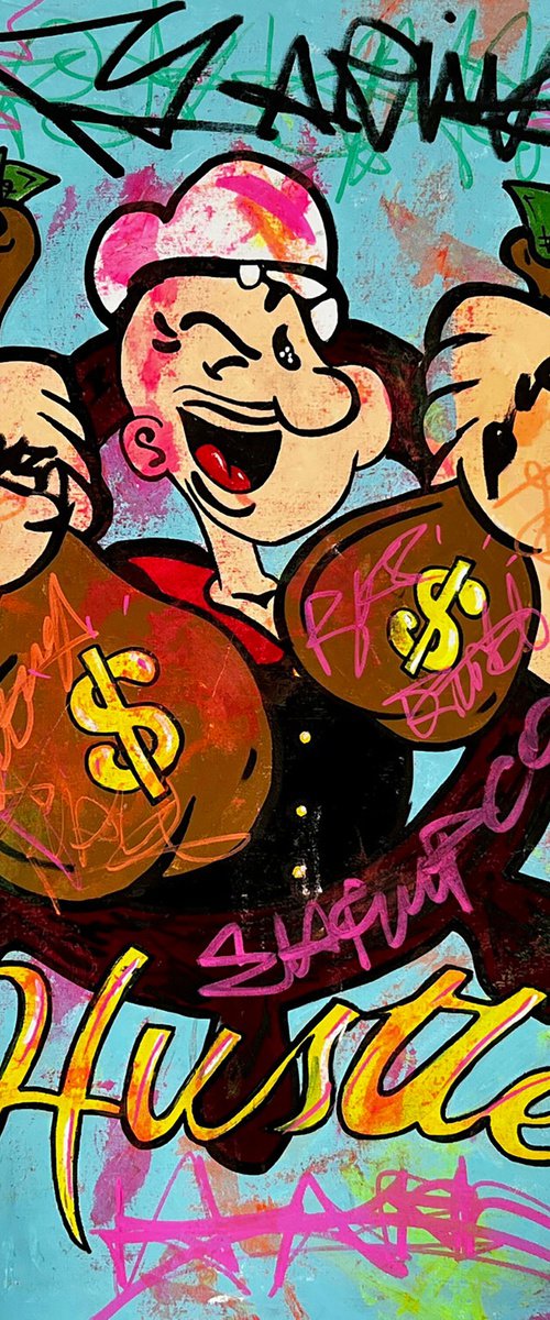 The Marine hustler by Carlos Pun Art