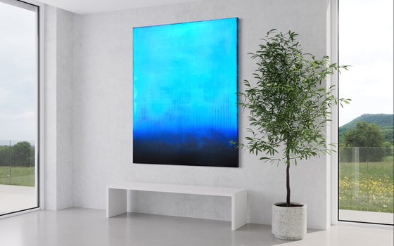 Illusions Of Blue (XL 48x60in)