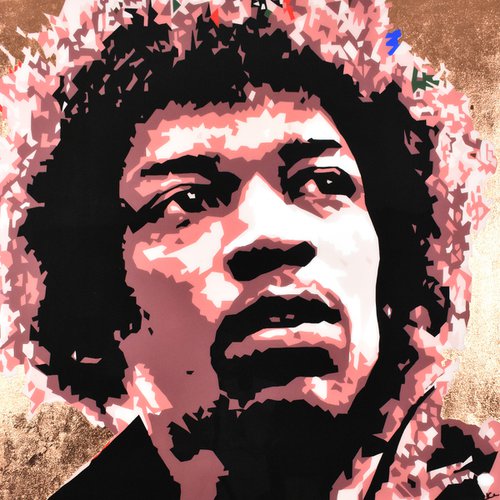 Jimi Hendrix by Robert Kerr