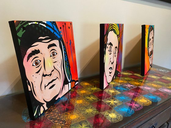 El Chavo Del Ocho Triptych