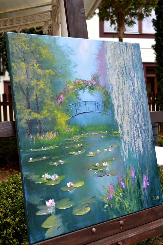 Pond in spring