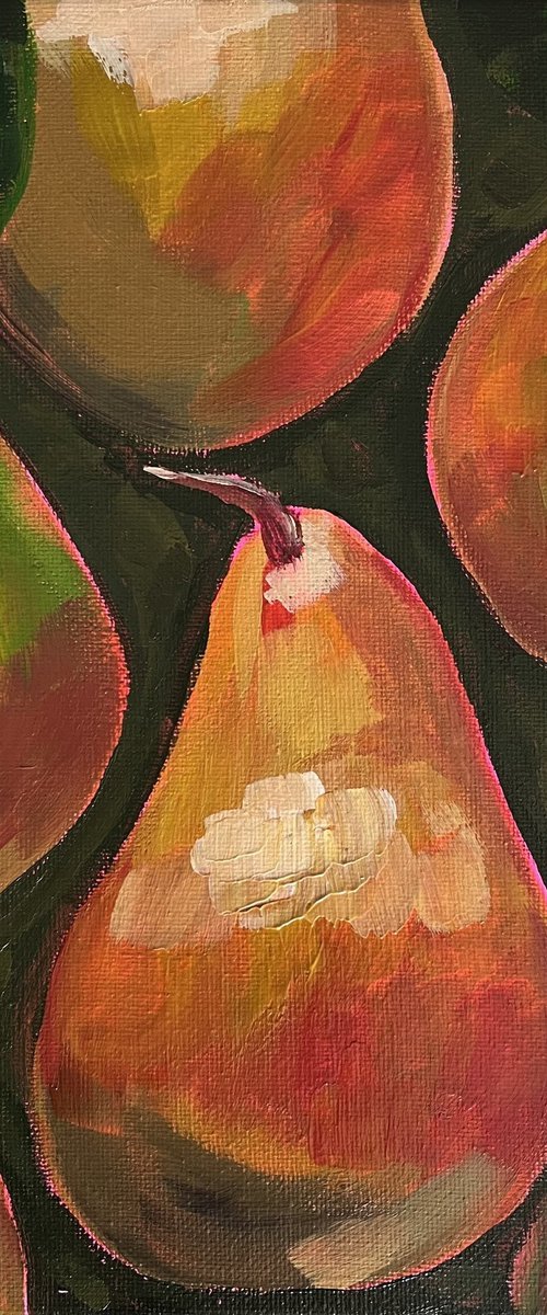 Golden Pears by Dal Kaur