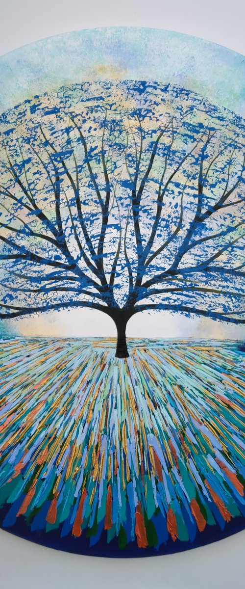 Tree Singing to the Sky by Amanda Horvath