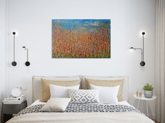 Abstract Floral  landscape - Modern  Home-Decor 91/61