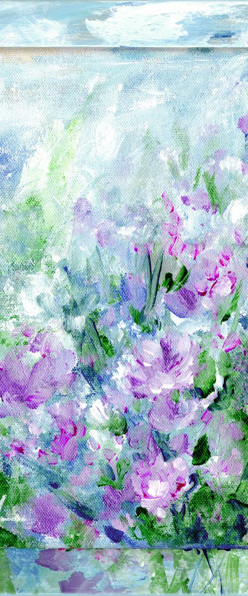 Cottage Blooms 1 by Kathy Morton Stanion