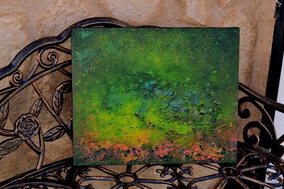 MIDNIGHT BATH IN THE BAHAMAS.