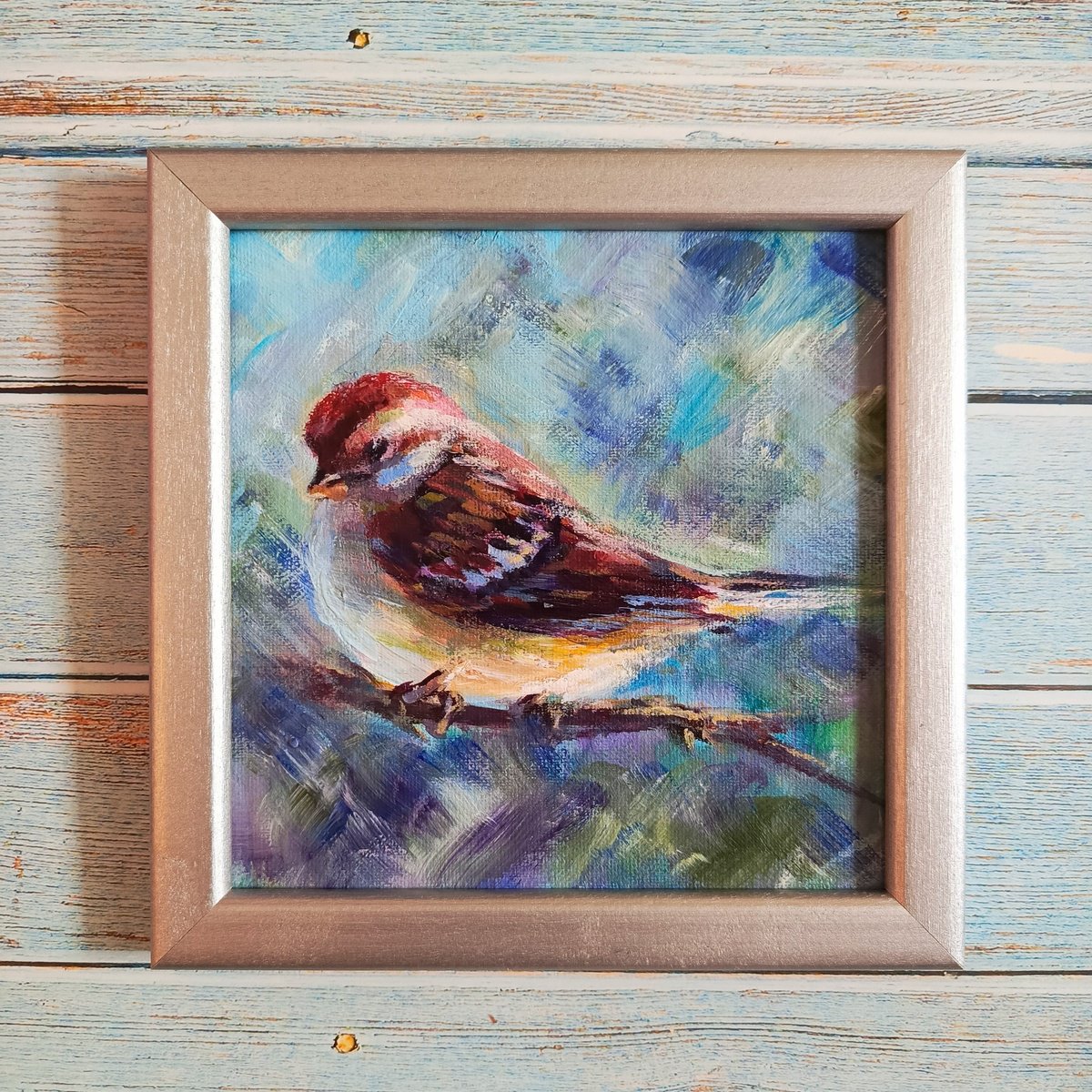 Little sparrow by Anastasia Art Line