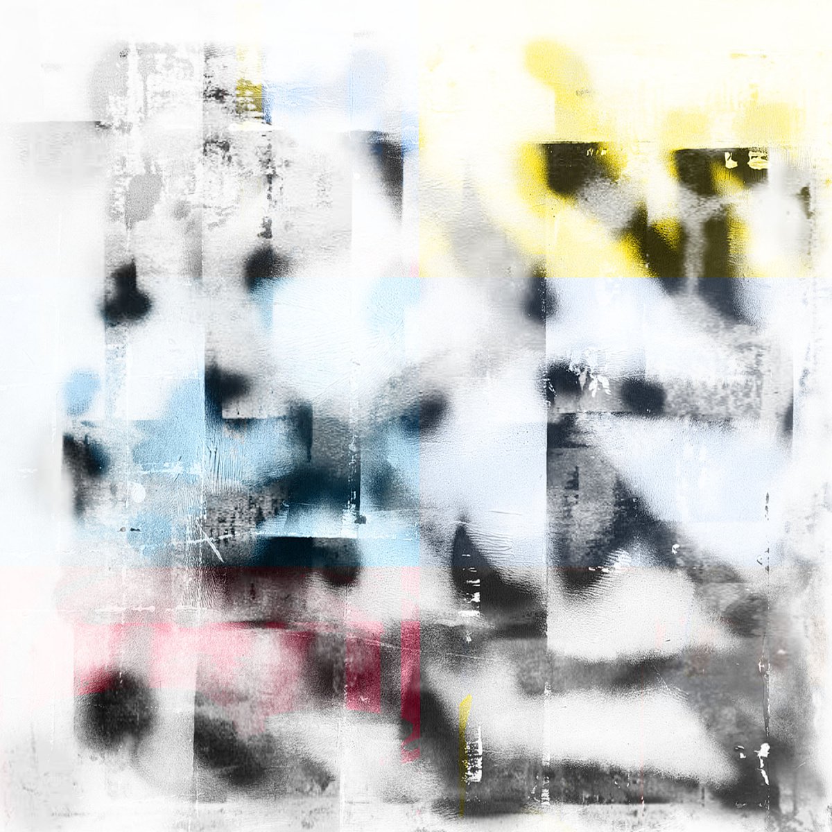 Abstract Limited Edition Print By The Most Active, 19 X 19", Fashion Doesn