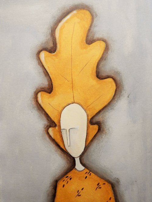 The oak leaf by Silvia Beneforti