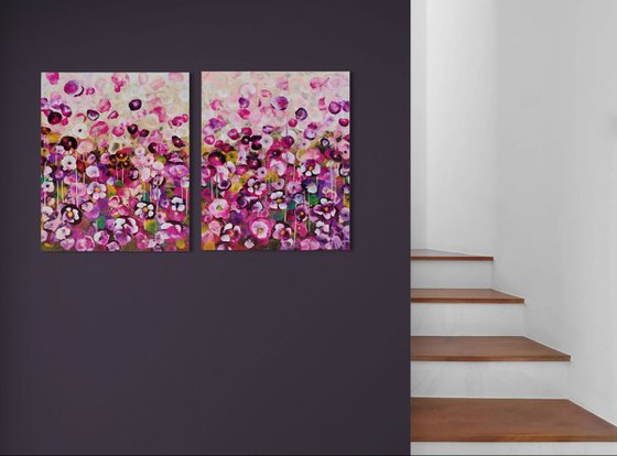 Garden Rhapsody (Diptych)