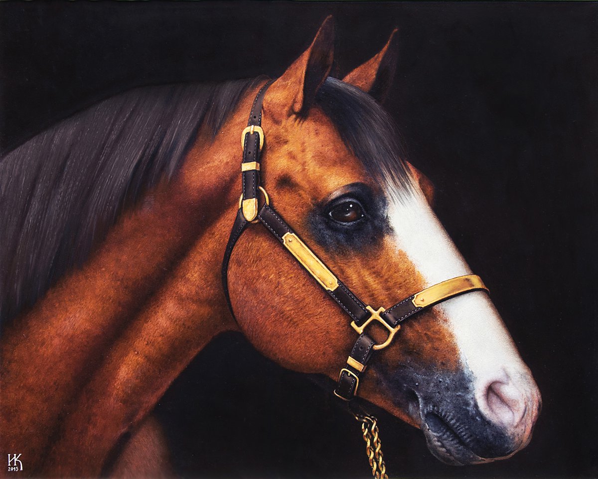 Horse head by Ivan Karafilovski