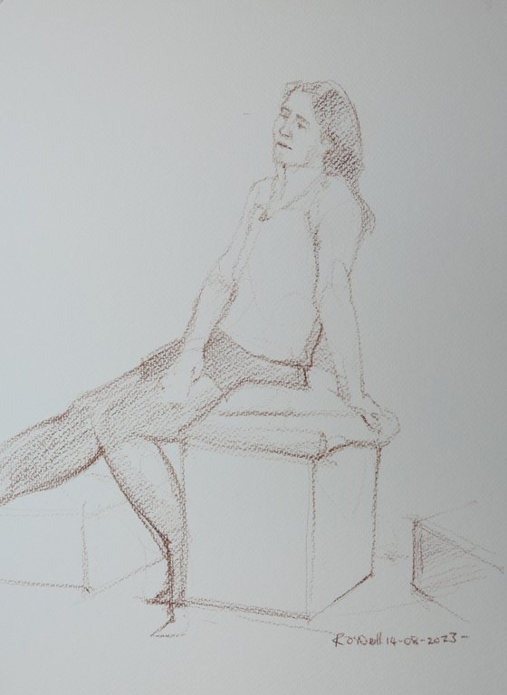 Seated female