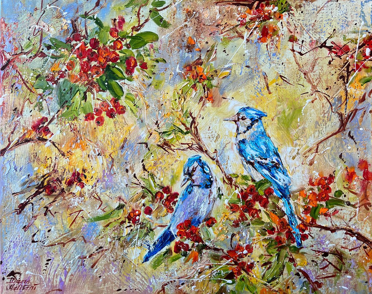 Blue Jays by Diana Malivani