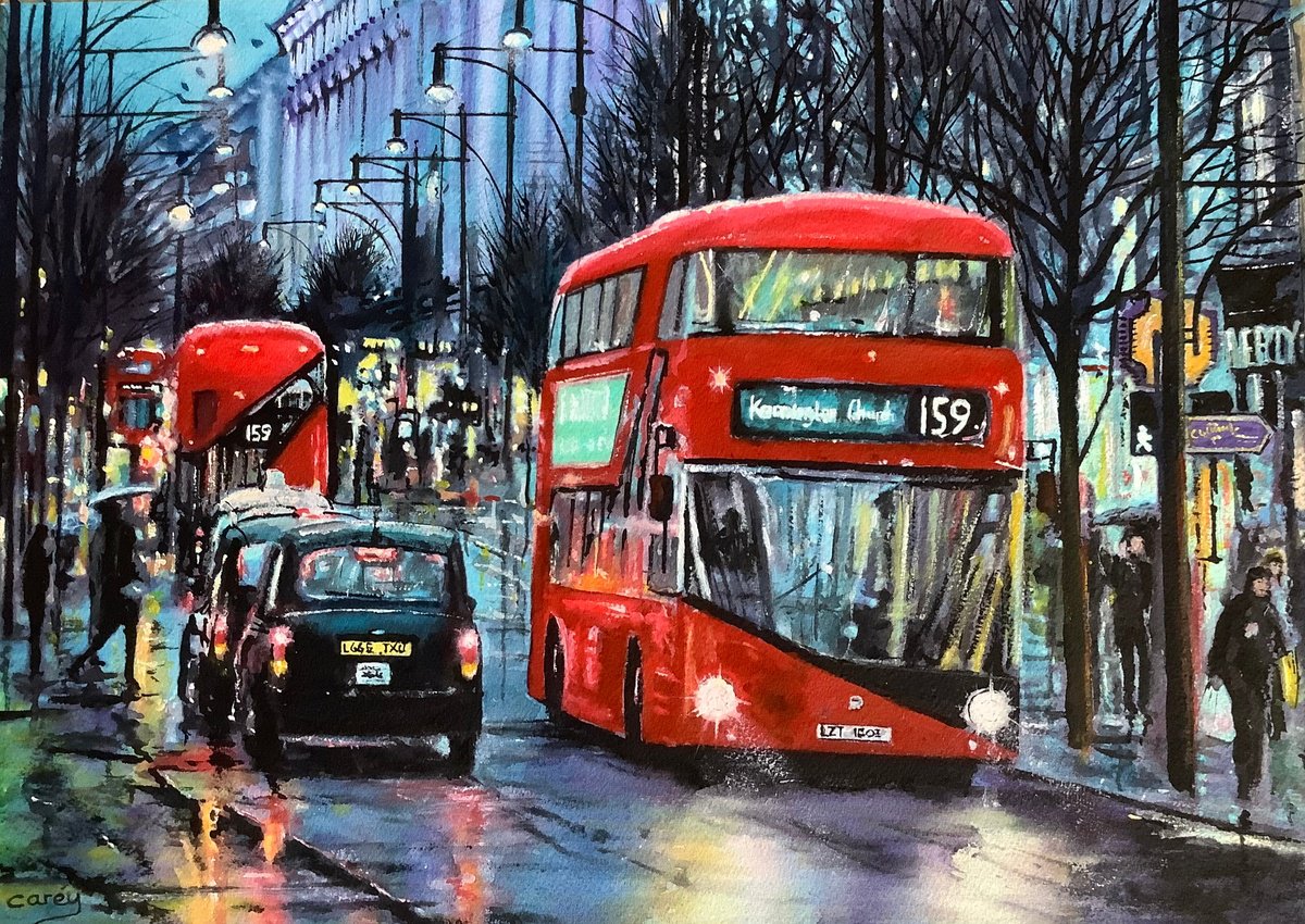 London, City Lights by Darren Carey