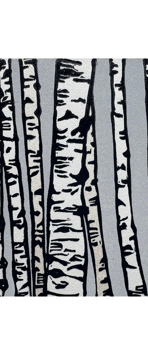 Birch Trees by Kirstie Dedman