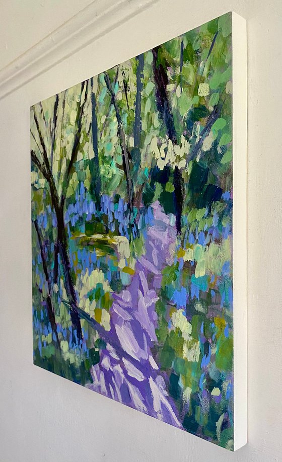 Dappled Light and Bluebells