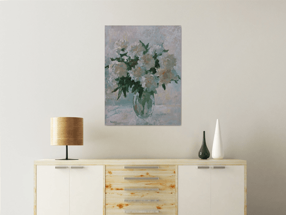 White Peonies