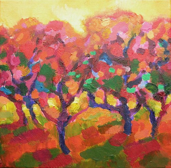 Colourful orchard I