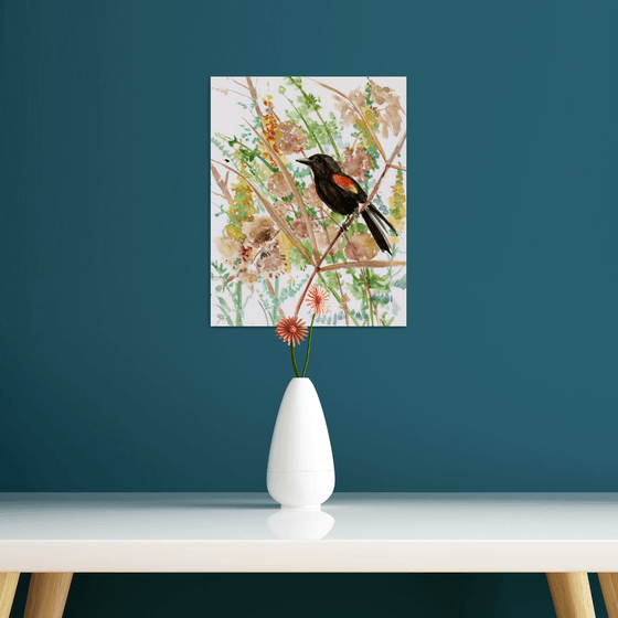 Red Winged Blackbird