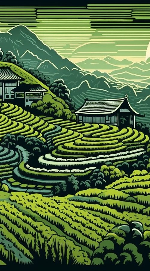 Rice terraces of Jatiluwih by Kosta Morr