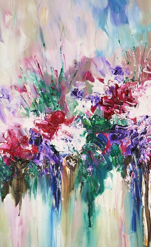 Bouquet Of Flowers D 1 by Peter Nottrott