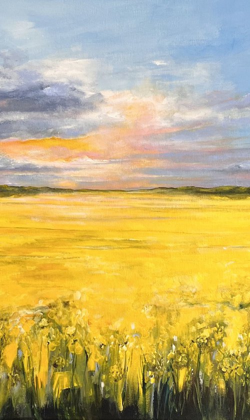 Into The Yellow by Sandra Gebhardt-Hoepfner