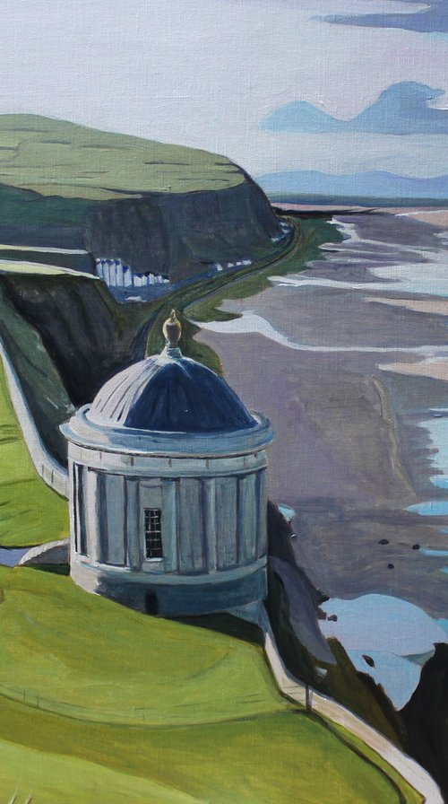 Above Mussenden Temple by Emma Cownie