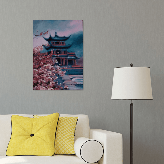 IN A JAPANESE GARDEN