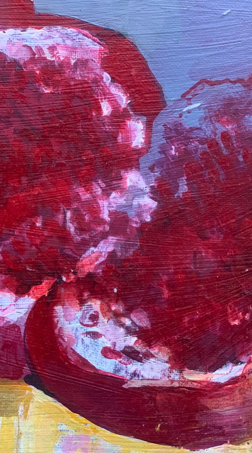 Pomegranate still life by Olga Pascari