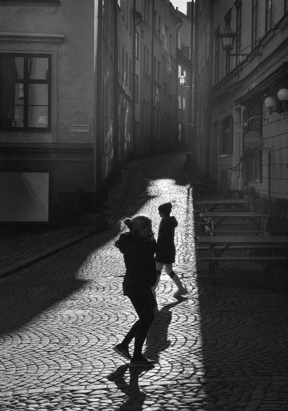 " Shadows and silhouettes. Stockholm "  Limited Edition 1 / 15