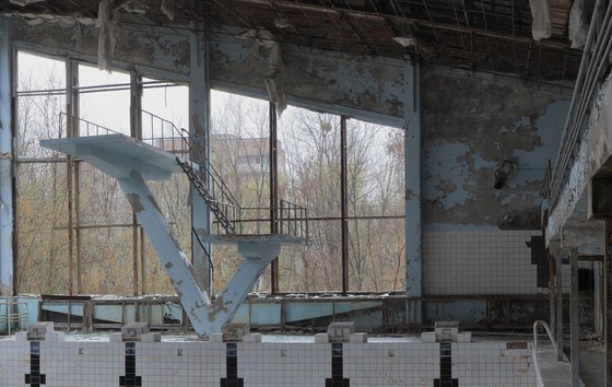 #29. Pripyat Lazurny pool 1 - XL size