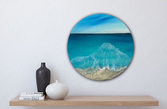 Ocean waves #40 Seascape painting