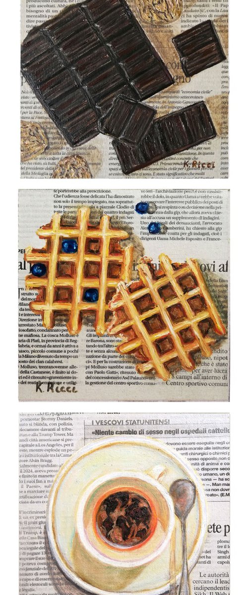 News-inspired Breakfast by Katia Ricci
