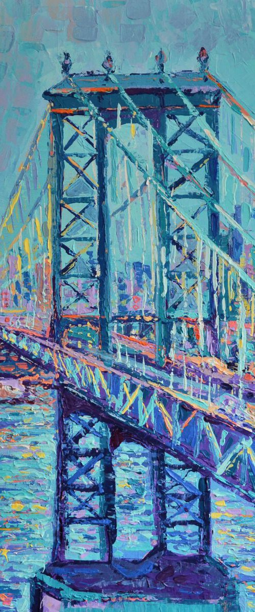 Manhattan Bridge by Adriana Dziuba