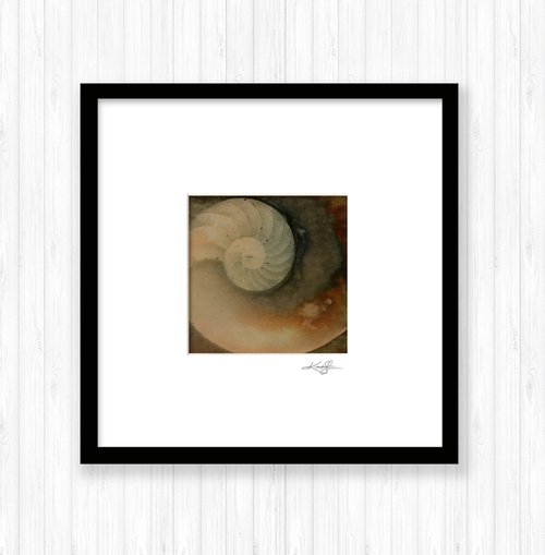 Nature's Tranquility 11 - Sea Shell Painting by Kathy Morton Stanion by Kathy Morton Stanion