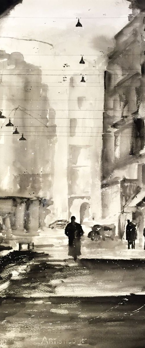 The old city gates by Victor de Melo