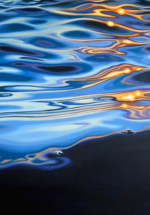 Consciousness Streaming on Water by Grant Pecoff