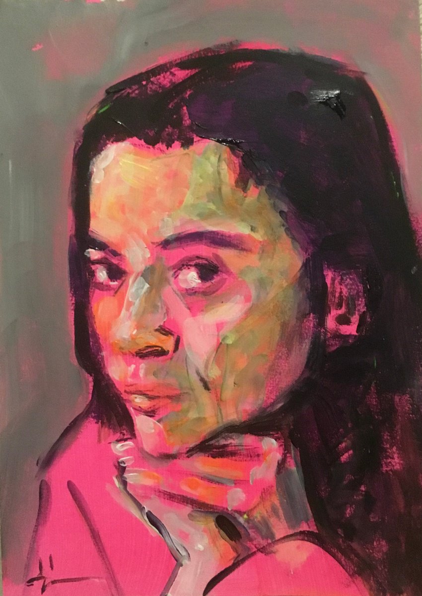 Permission By Dominique Deve, 8 X 11, Artwork For Sale On Artfinder
