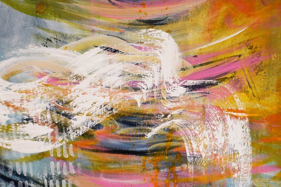 Where Pink Warms the Blue