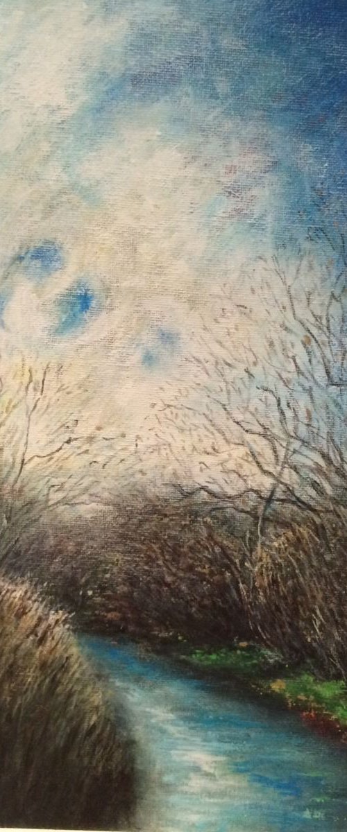 Swirling Sky by Clare Hoath