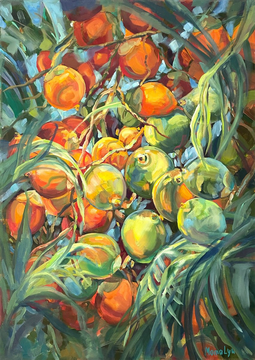 Natural Splendor. Tropical Plants By Momalyu, 20 X 28, Artwork For Sale On Artfinder