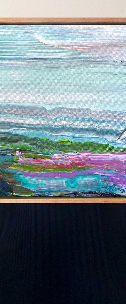 ‘Coastal no.66' FRAMED by Tatiana Georgieva