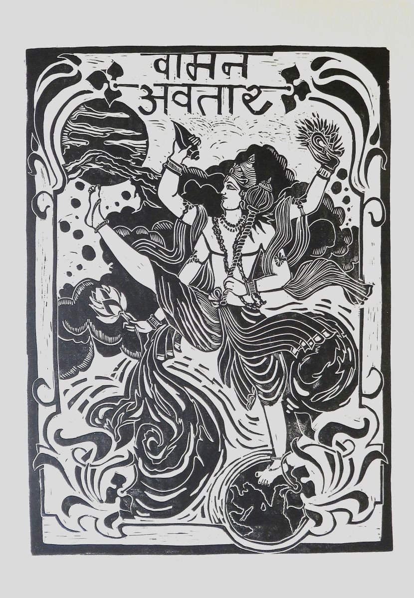 Vamana Avatara- Indian mythology series by Khyatee Kanchan