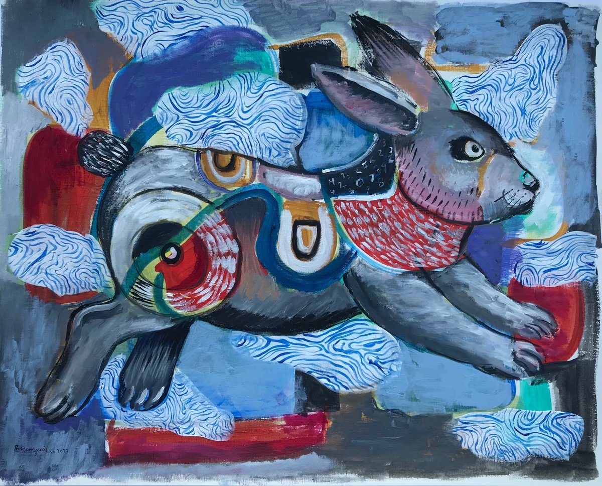 Wonderland Rabbit by Roberto Munguia Garcia